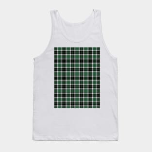 Green Plaid Tank Top